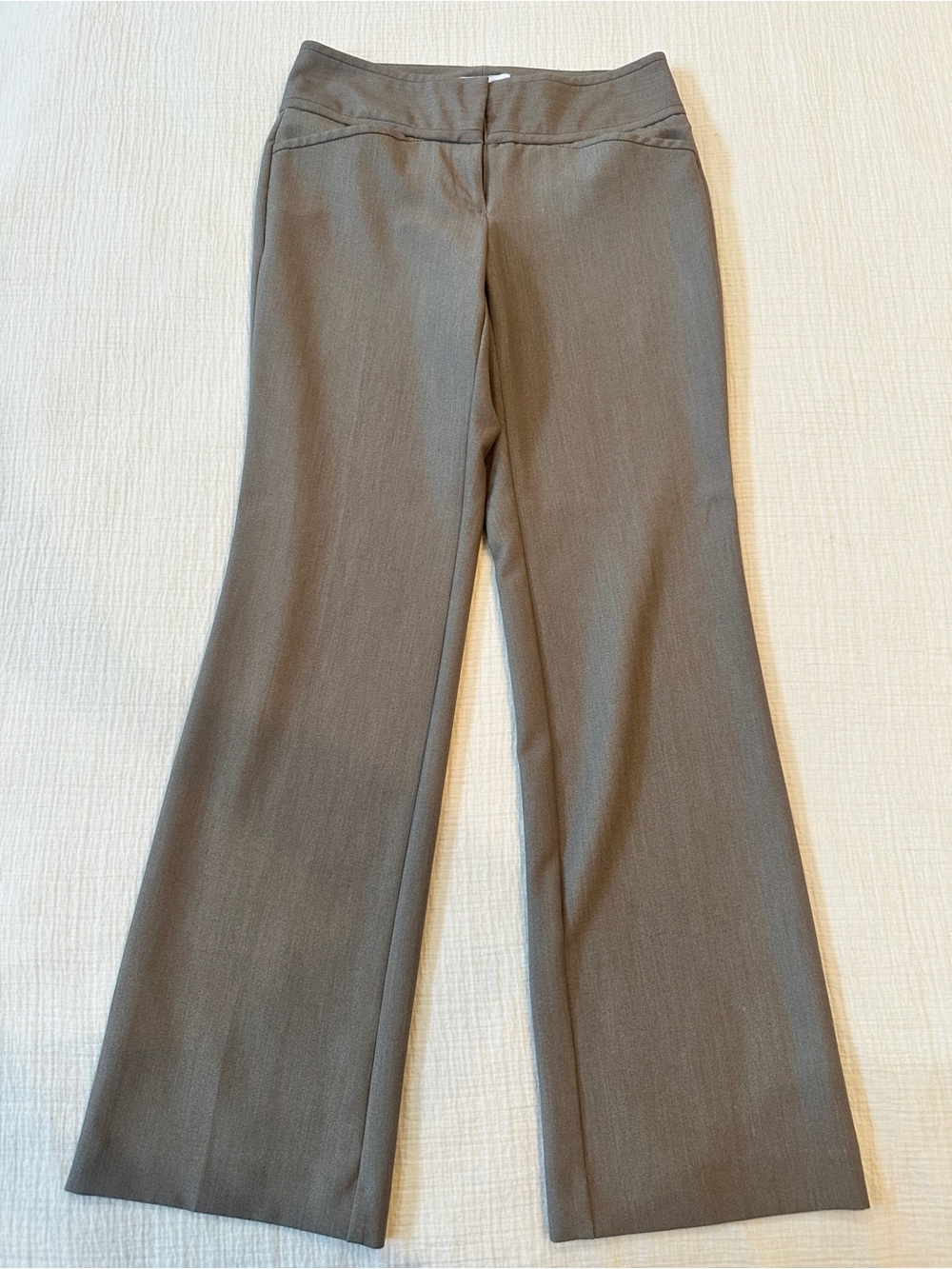 Elle Taupe Boot-cut/ Flare Women’s Dress Pants